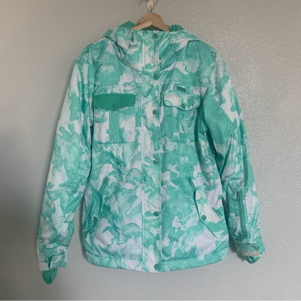 Billabong 10K Insulated Snow Jacket in camouflage pattern